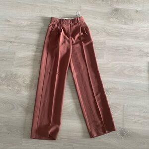 Wilfred Aritzia size 0 TALL Terracotta effortless Pants